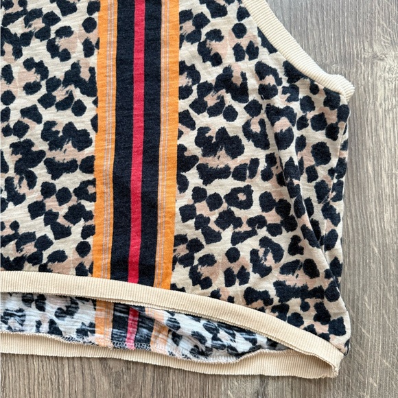 FP Movement Leopard Print Sleeveless Top with Stripes - Picture 3 of 11
